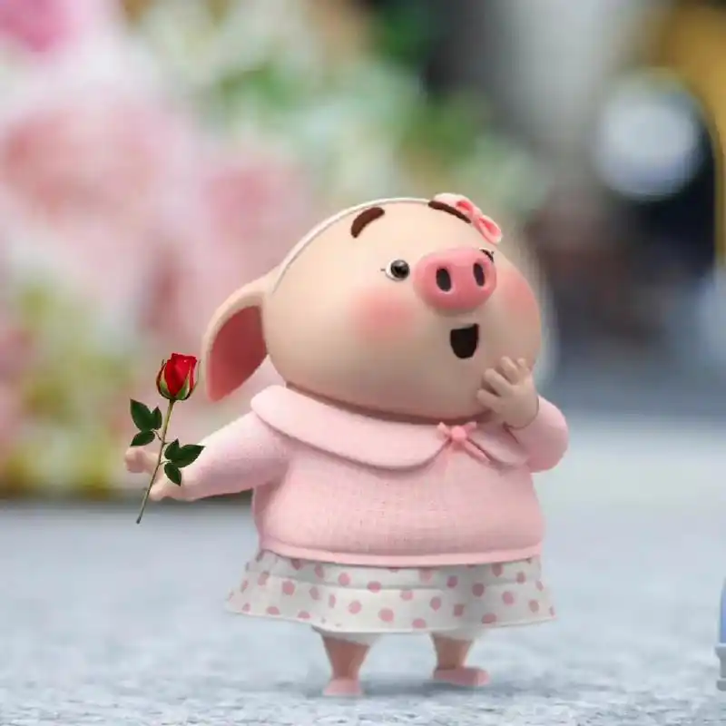 猪小屁情侣头像! 甜甜的爱情终于轮到俺老猪了