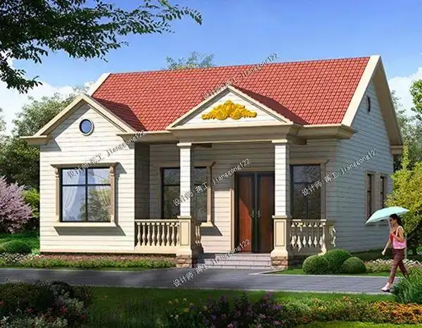 7款一层养老型农村别墅90120平的小户型造价9万起