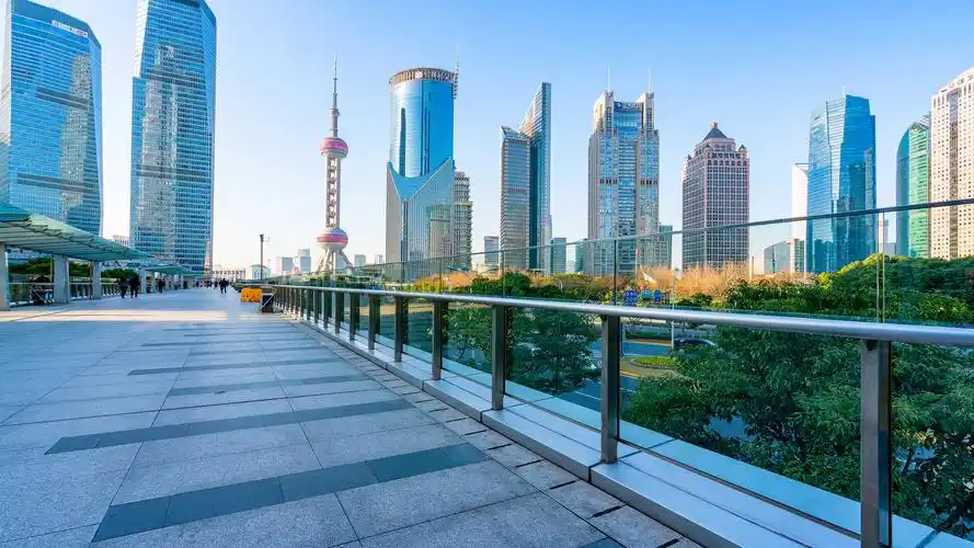 上海城市建筑风景图片桌面壁纸