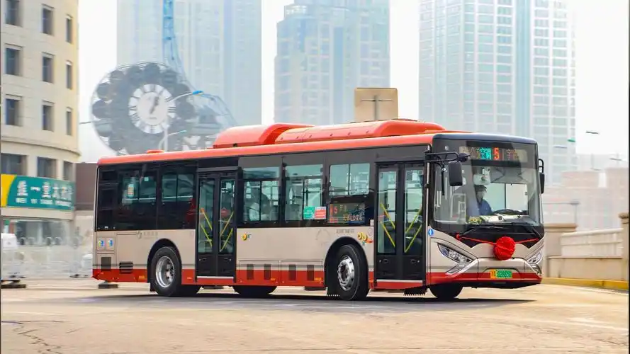 天津公交5路广通tjr6105bevbt3运行实录(1-0901)