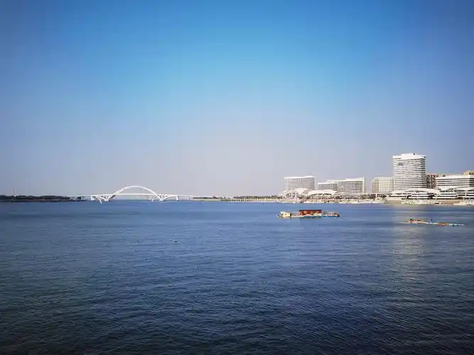 厦门五缘湾海岸风光