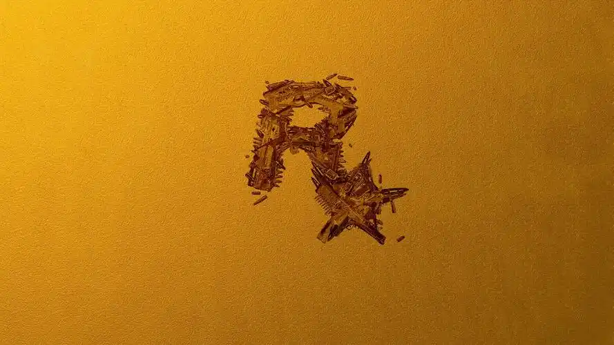 games,yellow background,壁纸,高清壁纸公司&logo标志,rockstar