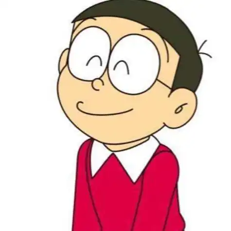 大雄头像简笔画步骤