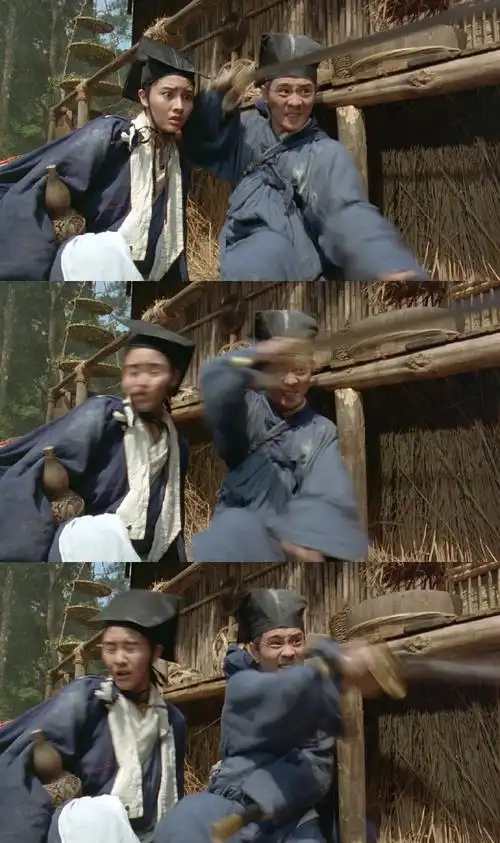 笑傲江湖2##李连杰肘击李嘉欣