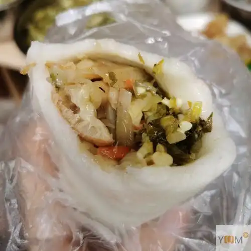 宁波慈城年糕浙江现做糯米糍粑咸菜榨菜油条年糕