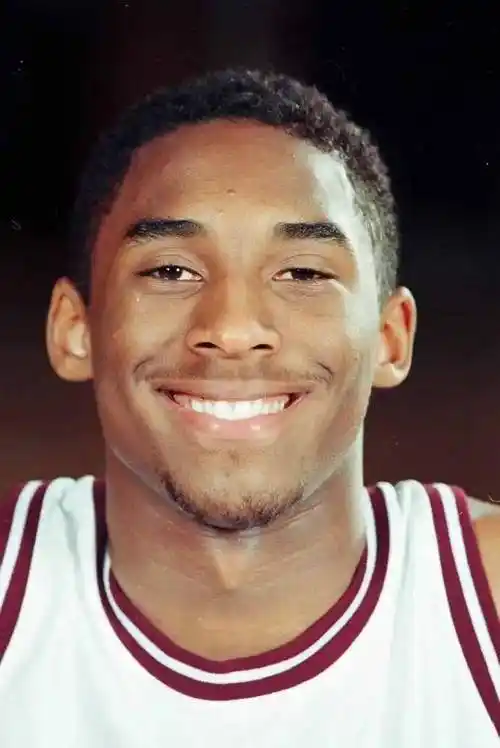 老照片科比高中时期写真