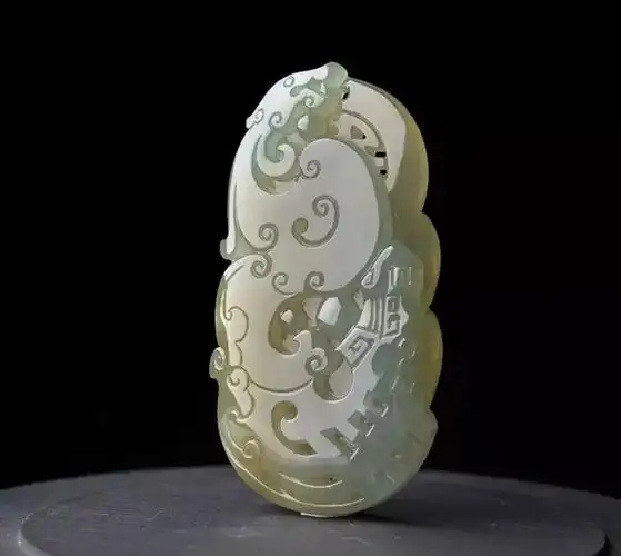 翡翠仿古作品可以做的如此好看