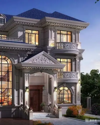 山西煤老板开厂,赚了大钱,回农村建欧式别墅,实在太霸气了