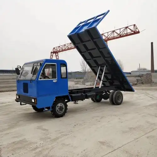 屹工厂家直销四驱四轮中小型拖拉机翻斗车农用四不像自卸车