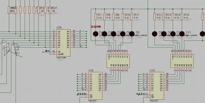 交直流电压及测频板单片机