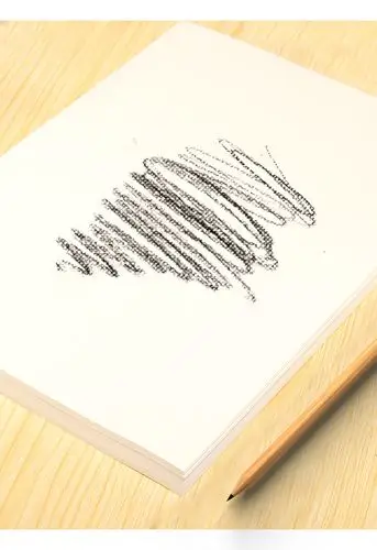 阿尼戈尼4开素描纸 本色专业 4k素描纸 20张/袋 素描画纸美术用品