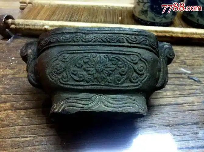 民间粘土/陶土老香炉