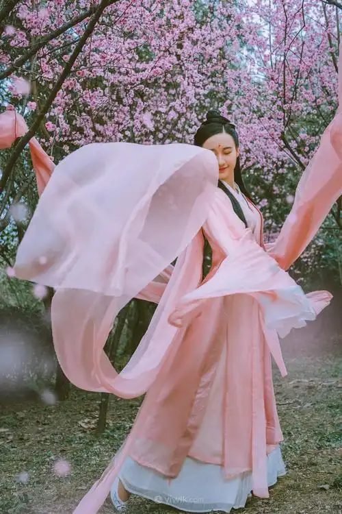 跳佛秀舞蹈古典真人美女图片