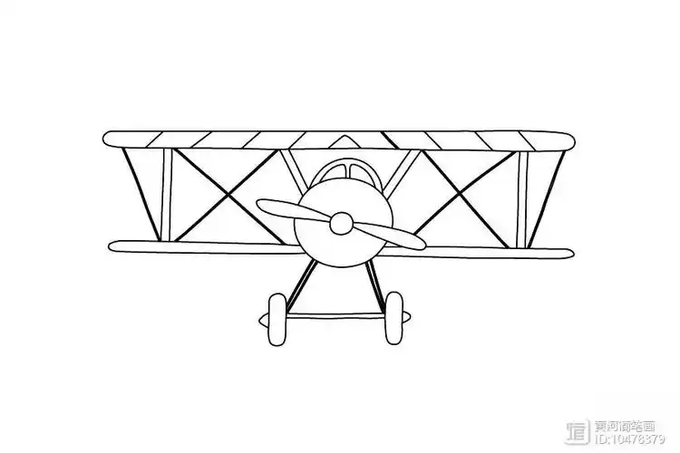 【简笔画】飞机