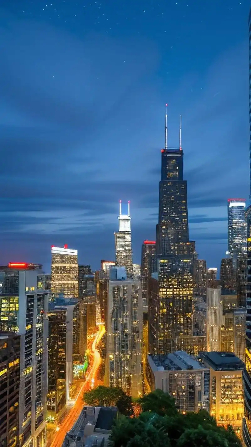 沉浸在这些欧美城市夜景手机壁纸中,仿佛能感受到异国他乡的夜晚风情.