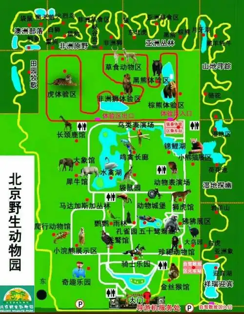 北京大兴野生动物园!