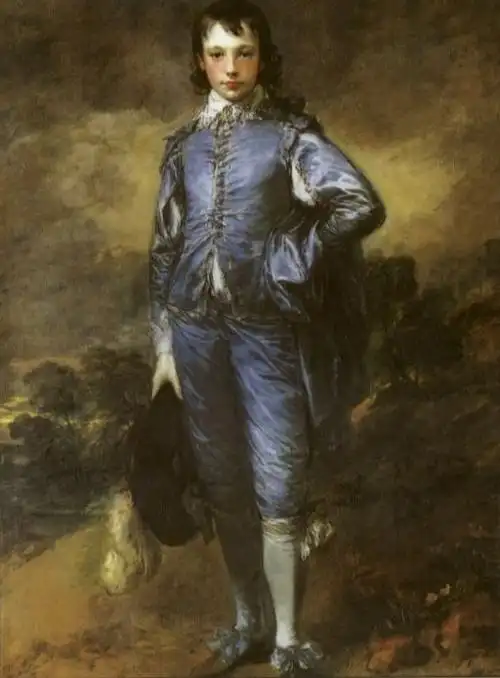 托马斯 庚斯博罗 《蓝衣少年》版权归中国画展网所有,如需转载请注明