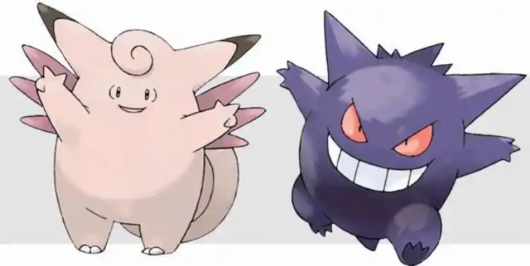 神奇宝贝皮可西和耿鬼,耿鬼神奇宝贝_奇闻天下