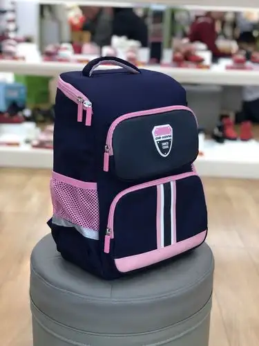 江博士专柜正品女童护脊减负书包小学生13年级背包书包