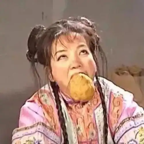 小燕子 还珠格格 搞怪 头像 窝窝头