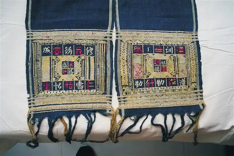 品读绣字头巾之美_海南故事_海南省人民政府网