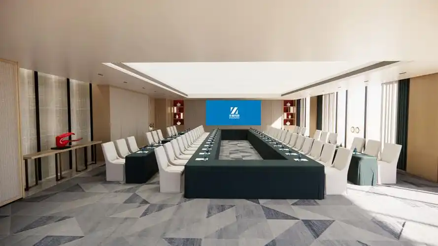 现代会议室设计效果图简约风格