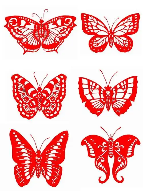 陈耀教你学剪纸系列之十二怎样把蝴蝶剪得更好看