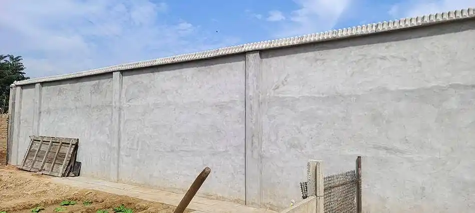 如何美化水泥围墙?_解决方案_建设_农村