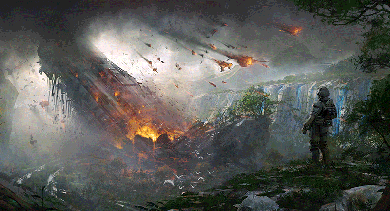 我的天泰坦天降2美术图好看到爆移动版