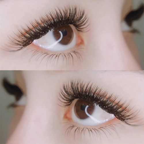 睫毛国天鹅绒哑光单根开花自然卷浓密超软水貂毛美睫假睫毛