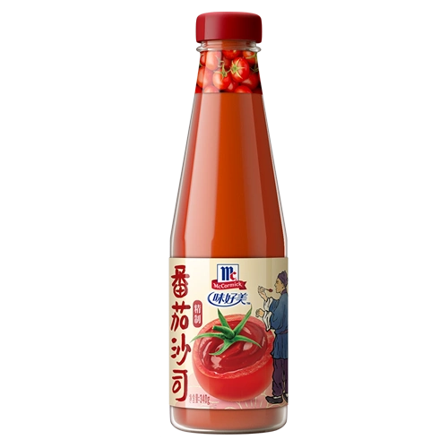 【味好美】百年老品牌番茄沙司340g*3瓶