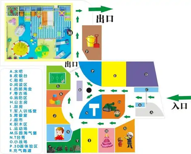 儿童乐园场地图纸