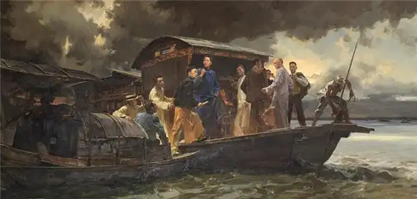 第五届"红船颂"全国美展在嘉兴开幕