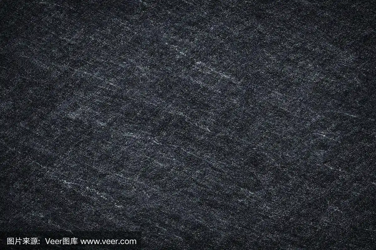 深灰色黑色石板背景或纹理.