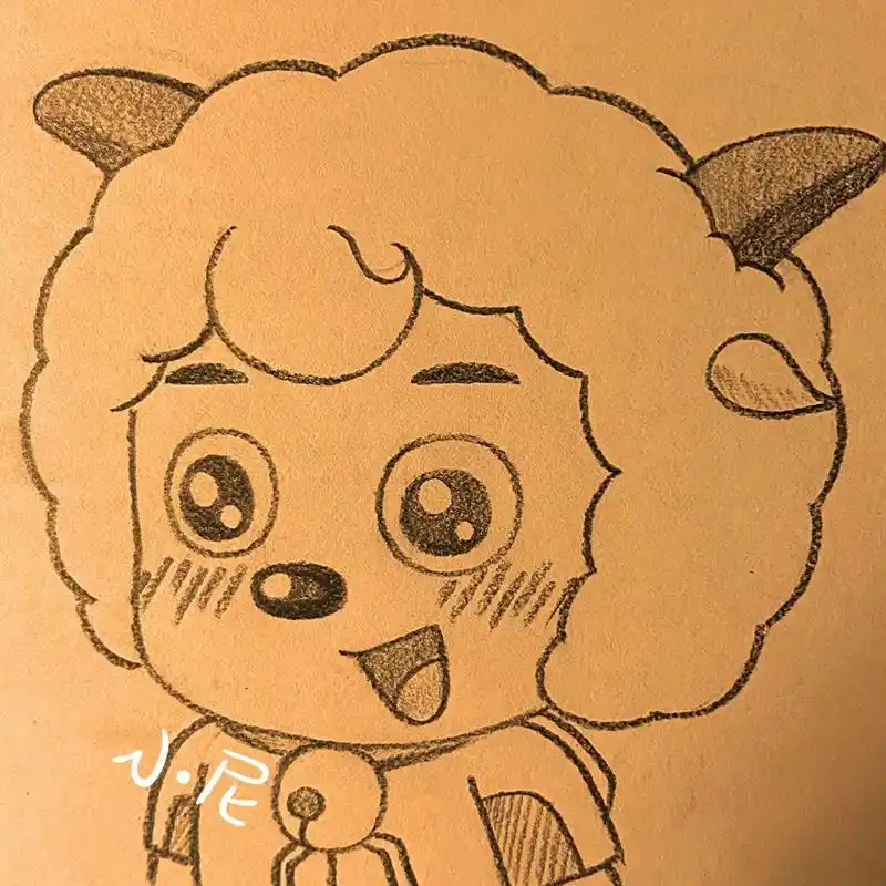 教你画喜羊羊 喜羊羊绘画教程