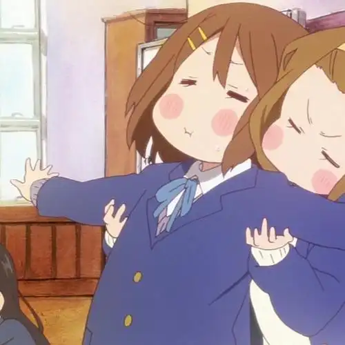 轻音少女自截闺蜜头像