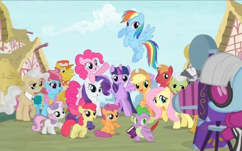 4k60fps小马宝莉第四季片头自制超高清素材