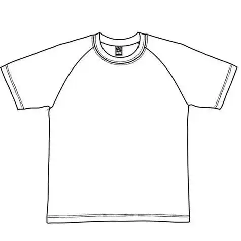 有图案的t恤简笔画