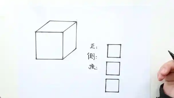 1,如何画立方体