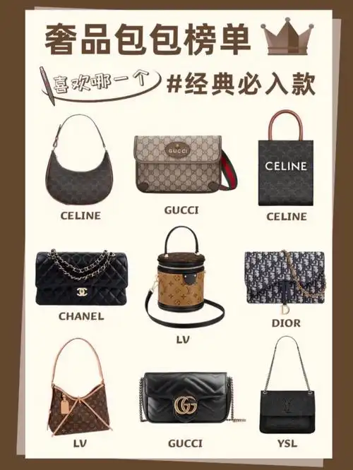 必入榜单这些奢品包包你喜欢哪一个