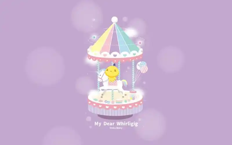 油爆叽丁的少女心,高清壁纸图片,卡通明星-回车桌面