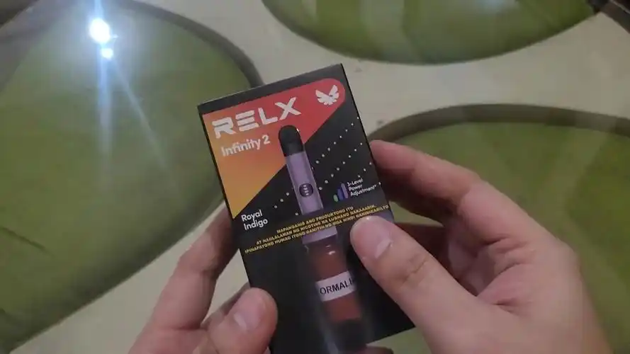 悦刻海外版幻影pro杆开箱紫蓝色