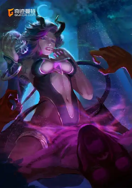 【奇迹讲师作品分享】——森林女妖|插画|游戏原画|奇迹曼特设计教育