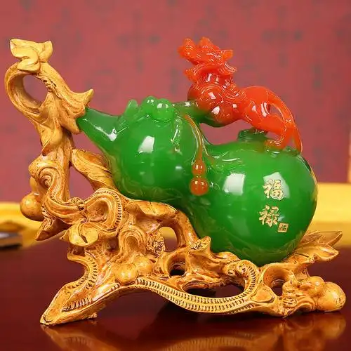礼之源 葫芦貔貅工艺品摆件 家居客厅装饰品乔迁开业礼品办公室风水