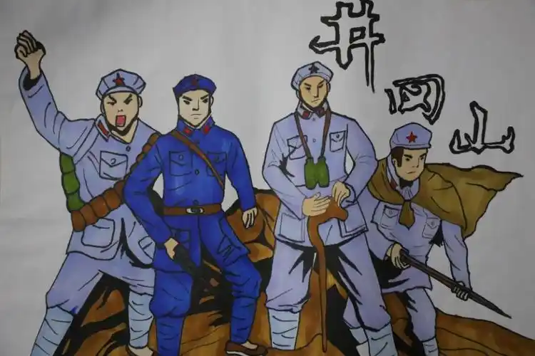 学生手绘"井冈山"海报王客客深知,自己作为基层党员和班主任,要做学生