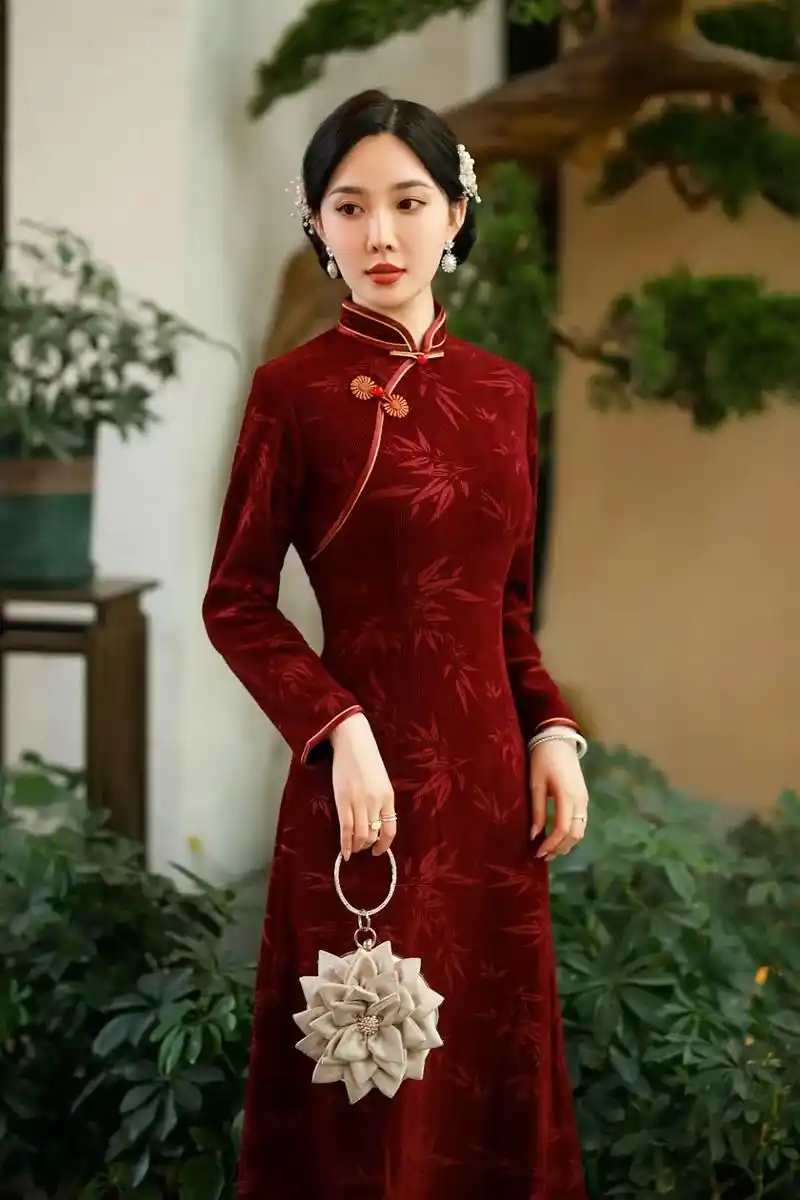 旗袍秀一秀女子好温柔 #一套好的衣服可以让你不动声