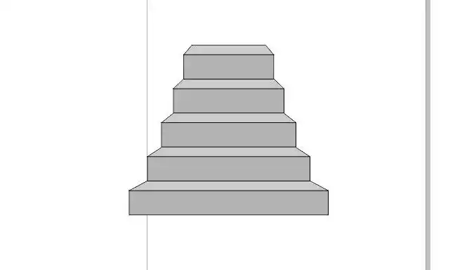 cdr中怎么画正方体或者楼梯急急急急