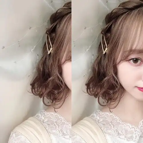 短发女孩的编发密技大公开!可爱又简单的日系编发11选