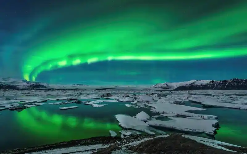 国家,冰岛,aurorae,landscape,ice,iceland,壁纸,高清壁纸自然,极光