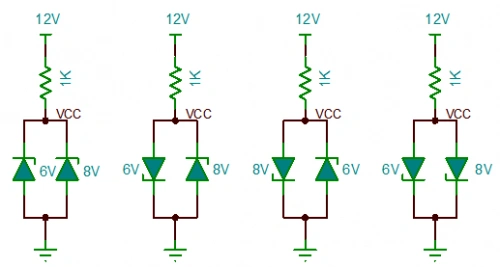稳压二极管串并联介绍